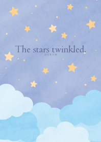 The stars twinkled - BLUE 27