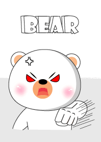 I'm Argry White  Bear Theme