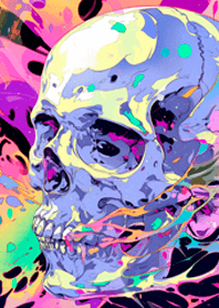 サイケデリックスカル