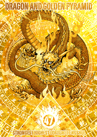 Golden dragon and Feng Shui Lucky 47