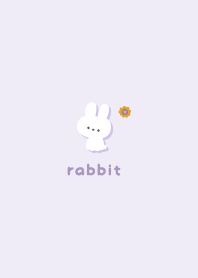 Rabbits5 Sunflower [Purple]
