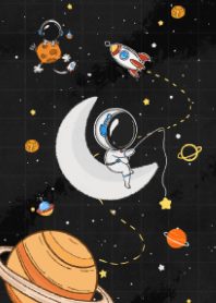 달빛 우주비행사 : 별 잡기