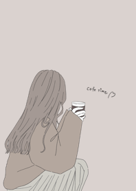 咖啡廳和女孩 01