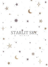 SIMPLE STARLIT SKY WHITE - MEKYM 11
