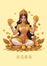 Golden Goddess Lakshmi