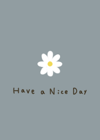 Adult cute dull blue. Flower.