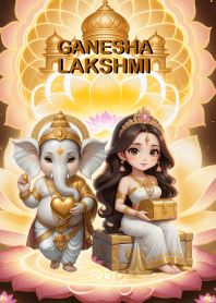 พระพิฆเนศ พระแม่ลักษมี มีโชค รวยมาก