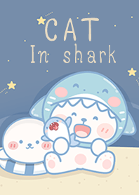 Cat in shark!