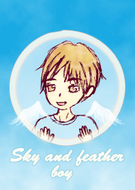 Sky and feather boy