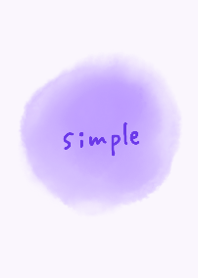 simple watercolor blur purple