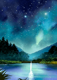 Beautiful starry night view#1421