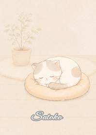 Cozy Lazy Cat: Satoko