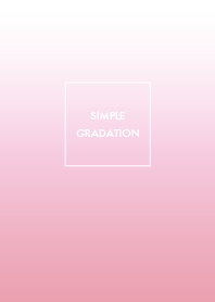 Simple Gradation #08 Pink White