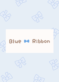 Pastel Blue Ribbon