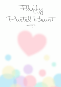 Fluffy Pastel Heart...