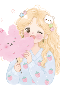 Sweet Cotton Candy.