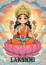 พระแม่ลักษมี:รวยมั่งคั่ง,สมหวังมั่งมี