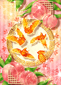 Five lucky bats and a peach