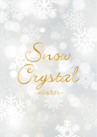 Snow Crystal White 2 -winter-@冬特集