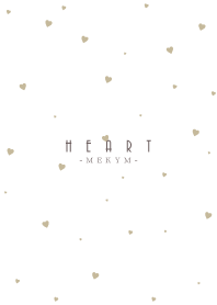 HEART Beige -MEKYM- 6