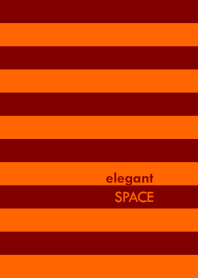 elegant SPACE <ORANGE/CACAO>