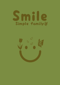 Smile & Tulip Glass GRN