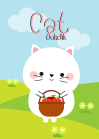 Lovely White Cat Duk Dik Theme (jp)