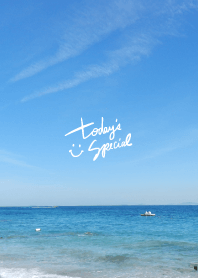 Blue sea and sky2 from Japan