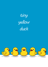 tiny yellow duck