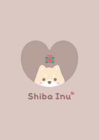 Shiba Inu2 Present [brown]