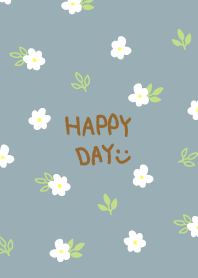 White floret Blue8 from Japan