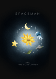 Spaceman and The sunflower