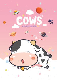 เจ้าวัวน้อย สายไหม สีชมพูพาสเทล