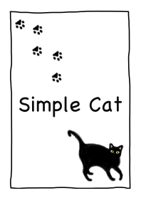 simple design cat