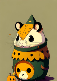 Halloween Hamster a33373