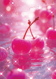 Sparkling cute cherries 4*
