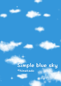 simple blue sky!