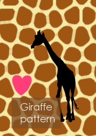 Giraffe Love pattern