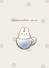 Marshmallow cocoa Rabbit -navy- 2