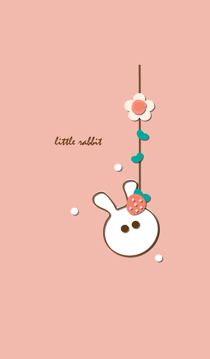 little rabbit with little strawberry 12