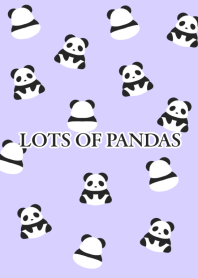 LOTS OF PANDASj-LIGHT GRAPE COLOR