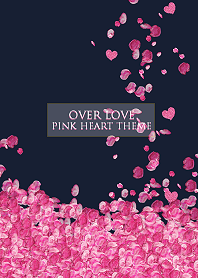 Over love pink heart 3