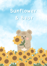 Sunflower & Bear  v.2