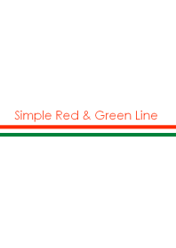 Simple Red & Green Line
