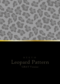 Leopard Pattern-BLACK GRAY 35