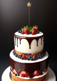 草莓巧克力蛋糕 68d8dc