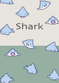 Beige Khaki : Chibi Shark
