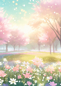 Beautiful real scenery(Spring-813)
