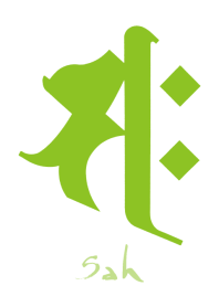 BONJI zodiac [saH] WHITE GREEN (0930