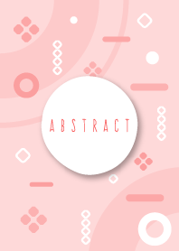 Abstract Fun Cosmos Pink